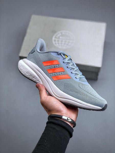 Adidas X9000L1 2023新款 守護版低幫爆米花高彈復古男款跑鞋