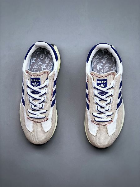 adidas Originals Retropy E5 2022新款 爆米花速度輕盈復古系列男女款運動慢跑鞋