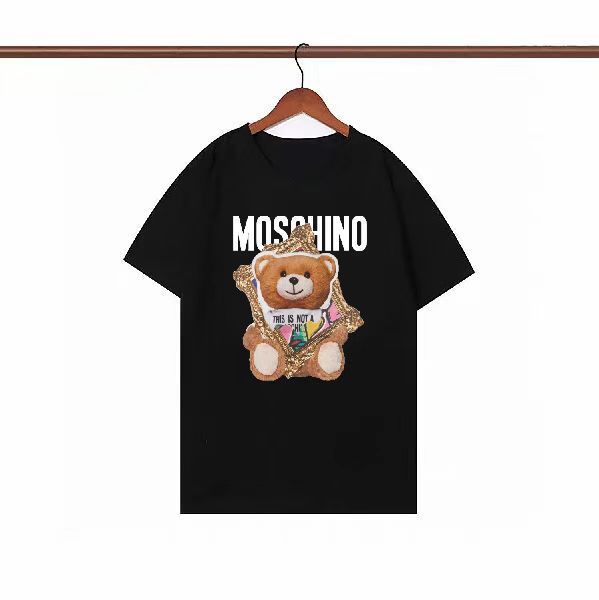 moschino短t 2022新款 莫斯基诺圓領短袖T恤 MG220827款