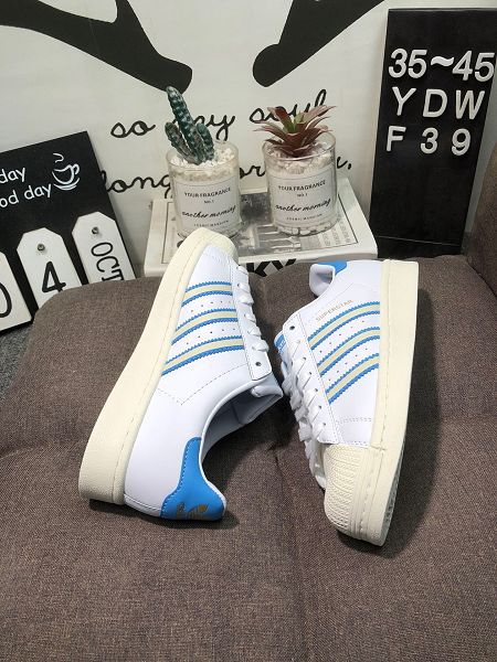 Adidas Originals Superstar 2023新款 低幫貝殼頭男女款休閒運動板鞋