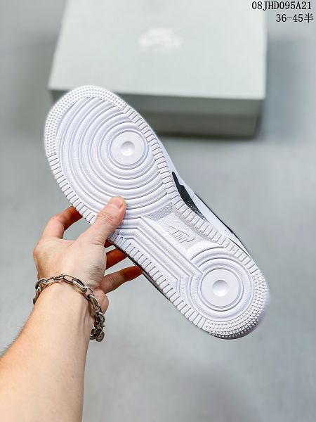 Nike Air Force 1 Low 2023新款 空軍一號男女款白黑休閒板鞋