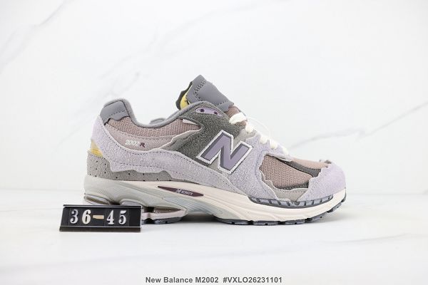 New Balance M2002 復古減震跑步鞋 2023全新男女款牛皮反毛皮材質運動鞋