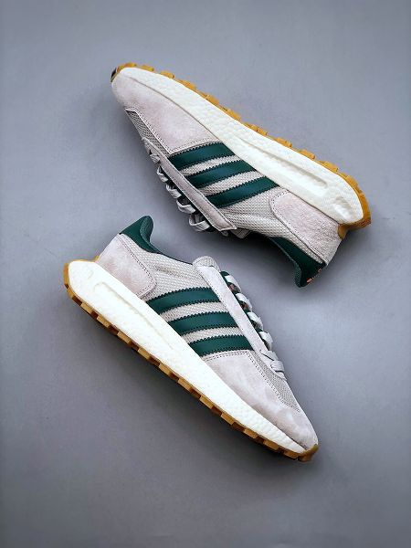 adidas Originals Retropy E5 2022新款 爆米花速度輕盈復古系列男女款慢跑鞋