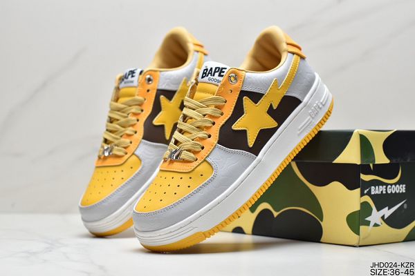 Bape Sta Tokyo 2022新款 潮流教父nigo男女款內置全掌氣墊滑板鞋