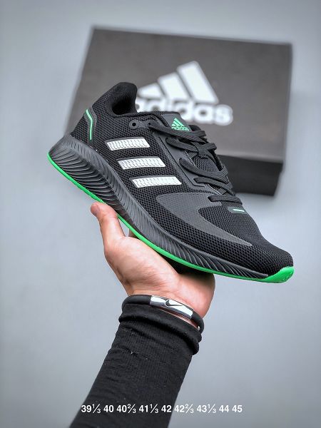 Adidas RUNFALCON 2.0 2022新款 男款休閒運動跑步鞋