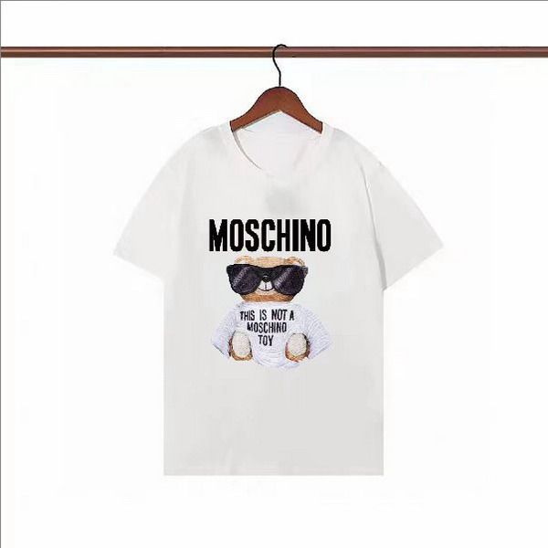 moschino短t 2022新款 莫斯基诺圓領短袖T恤 MG220828款