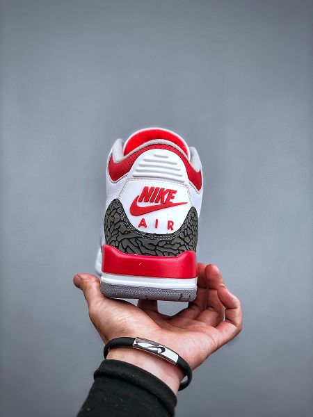 Air Jordan 3 JTH Justin Timberlake & Tinker Hatfheld 2022新款 喬丹3代白手稿聯名男女款籃球鞋