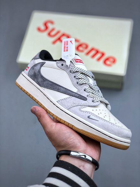 Travis Scott x Fragment Design x Jordan Air Jordan 1 Low OG SP 2025最新男女款休閒板鞋