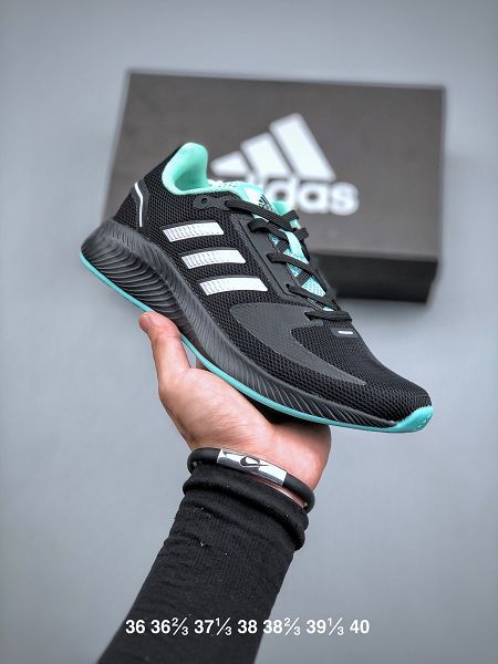 Adidas RUNFALCON 2.0 2022新款 女款休閒運動跑步鞋