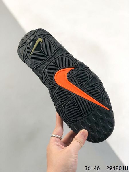 Nike Air More Uptempo 男女款皮蓬全掌氣墊籃球運動鞋