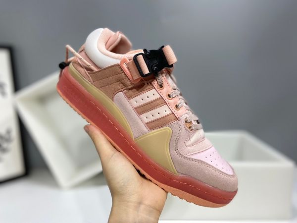 Bad Bunny x Adidas Forum Buckle Low 2021新款 聯名款男女生休閒板鞋