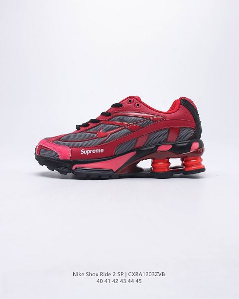 Supreme x Nike Shox Ride 2 SP 2023新款 聯名扣籃系列男緩震慢跑鞋