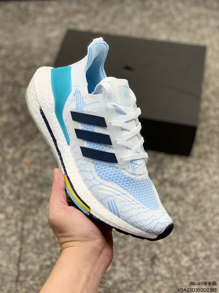 Adidas Ultra Boost 21 2023新款 男女款爆米花緩震跑步鞋