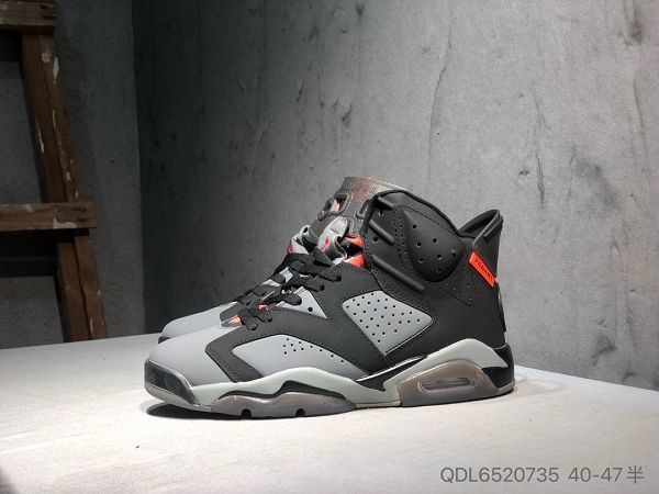 New Air Jordan 6 2021新款 喬丹6代男款復古運動文化籃球鞋 帶半碼