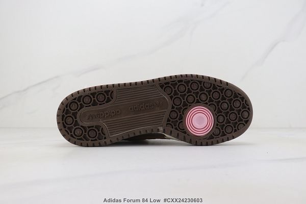 Adidas Forum 84 Low 2023新款 男女款三葉草低幫休閒板鞋