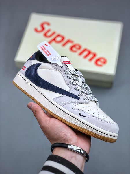 Travis Scott x Fragment Design x Jordan Air Jordan 1 Low OG SP 2025最新男女款休閒板鞋