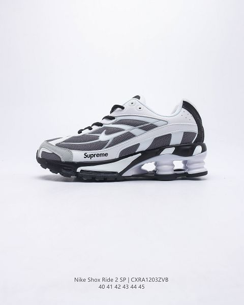 Supreme x Nike Shox Ride 2 SP 2023新款 聯名扣籃系列男緩震慢跑鞋