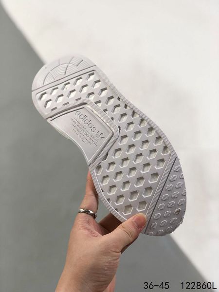Adidas Boost NMD R1 2023新款 彈力針鞋織面男女款慢跑鞋