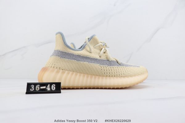 Adidas Yeezy Boost 350 V2 2022新款 三葉草椰子爆米花男女款緩震跑步鞋46