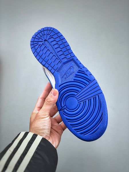 Nike SB Dunk Low 皮革白藍皇家藍 男女款休閒板鞋
