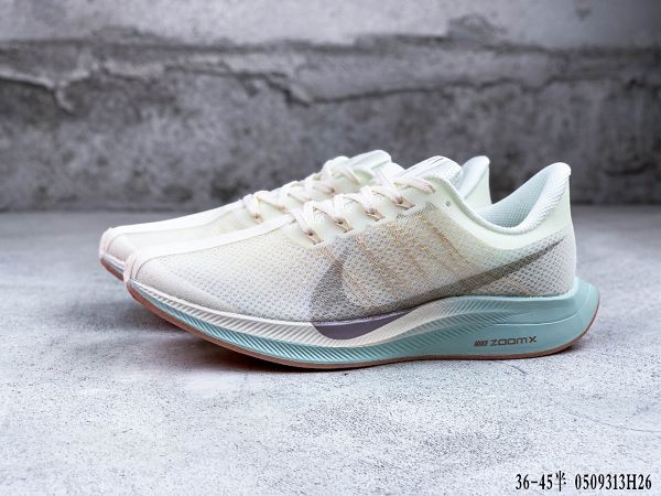 Nike Air Zoom Pegasus 35 2021新款 登月35代透氣網紗減震男女款慢跑鞋 帶半碼