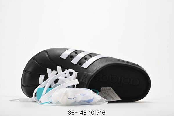 adidas Adilette Clogs 聯名Blokecore 風格 2023全新男女款沙灘鞋