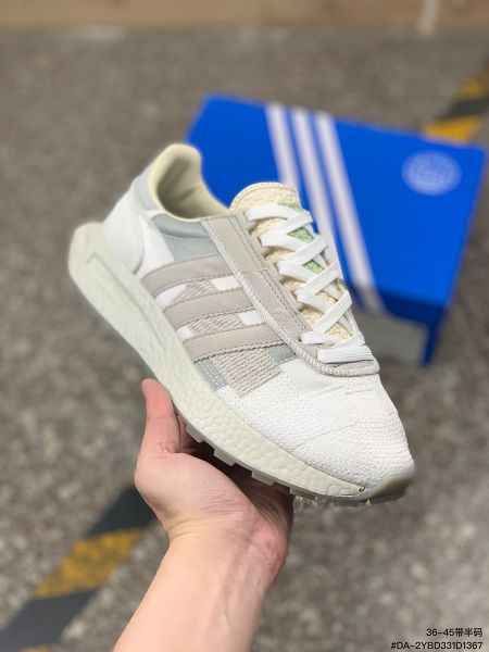 adidas Originals Retropy E5 2022新款 爆米花速度輕盈男女款透氣休閒運動慢跑鞋