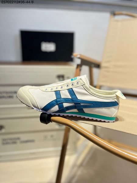 Asics Onitsuka Tiger 2023新款 亞瑟士鬼冢虎懶人一腳蹬男女款帆布鞋