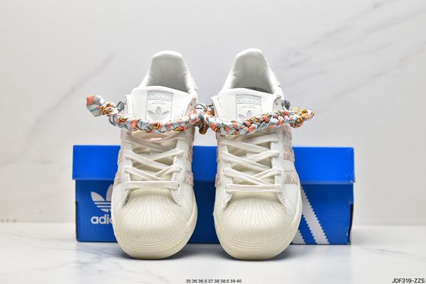 Adidas Originals Superstar 2022新款 貝殼頭系列低幫女款運動板鞋