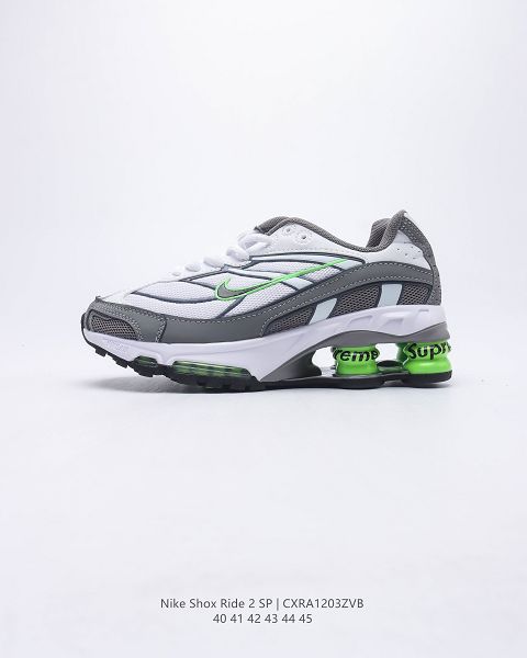 Supreme x Nike Shox Ride 2 SP 2023新款 聯名扣籃系列男緩震慢跑鞋