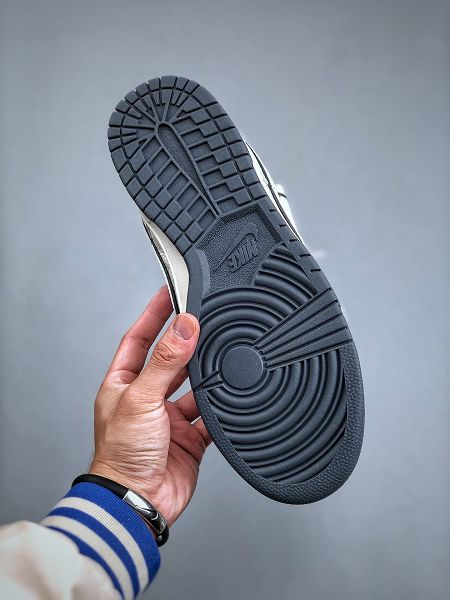 Nike SB Dunk Low 全新男女款綁帶高端灰色暴力熊板鞋