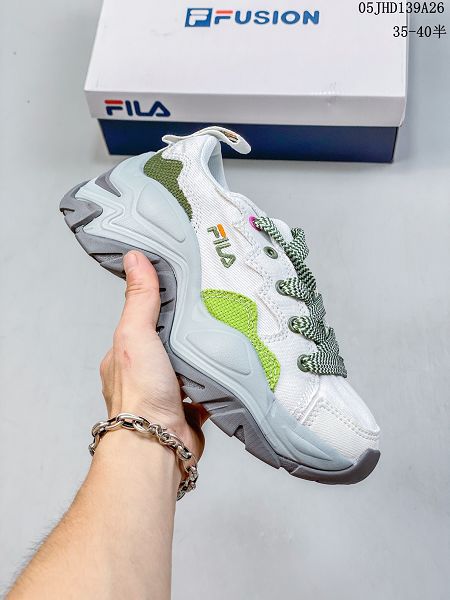 Fila Fusion 2023新款 斐乐潮牌厚底老爹跑步鞋