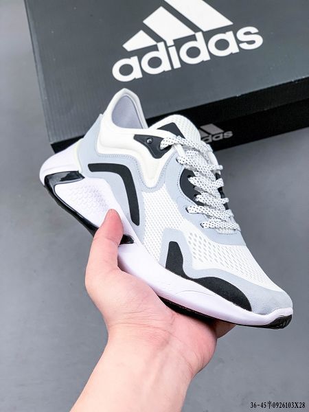 Adidas AlphaBounce Instinct M 2023新款 阿爾法九代雙層賈卡男女款慢跑鞋