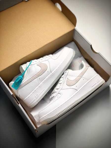 Nike Air Force 1 Low 2021新款 空軍一號灰白低幫男女款運動板鞋