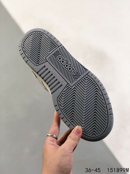 adidas neo 100DB減震防滑耐磨低幫板鞋2023全新女鞋