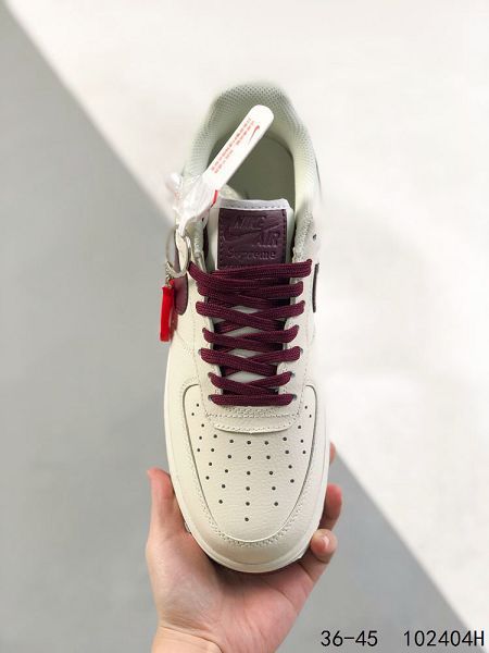 Nike Air Force 1 Low 空軍一號 Supreme北面三方聯名 男女款低幫百搭休閒運動板鞋