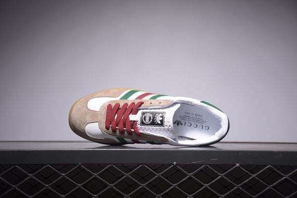 Gucci adidas originals 2022新款 古馳三葉草聯名款男女款休閒板鞋