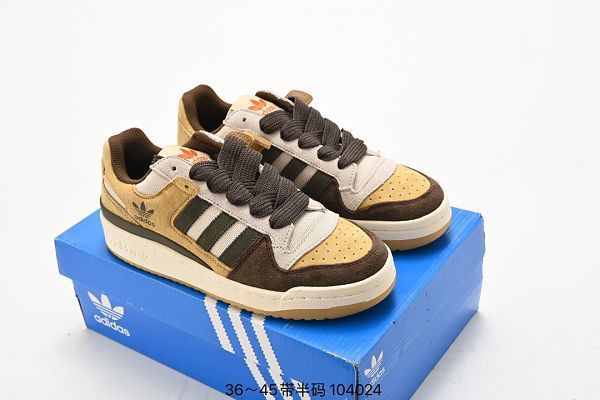 Adidas Forum 84 Low 2023新款 男女款三葉草低幫運動板鞋