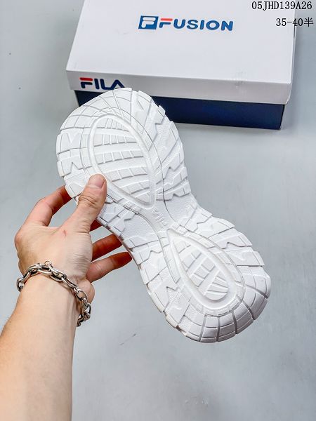 Fila Fusion 2023新款 斐乐潮牌厚底老爹跑步鞋