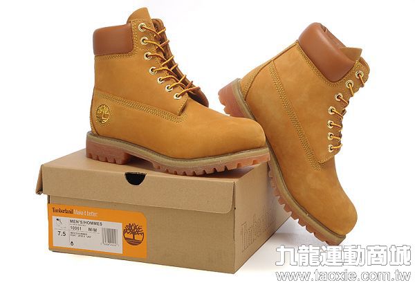 Timberland 天伯倫 經典款10061款高幫潮流耐磨男鞋 黃金色