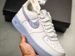 Nike Air Force 1 Hydrogen Blue 2021新款 男女生休閒板鞋 帶半碼