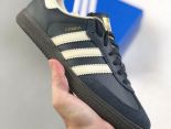 Adidas Originals Samba Vegan OG桑巴舞系列 男女款紳士德訓足球風百搭低幫休閒運動板鞋