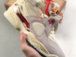 AIR JORDAN 8 RETRO × SOLEFLY 全新聯名鞋款 用白色與奶油色為主色調 情侶款運動鞋