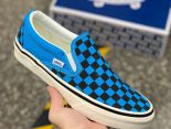 Vans Slip-On 2021新款 棋盤格一腳蹬低幫潮帆布鞋情侶懶人板鞋